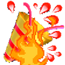 Tada Hot Flash emoji