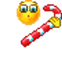 Eating Candycane emoji