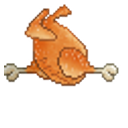 Running Turkey emoji