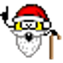 Santa Cane emoji