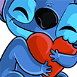 Stitch Huggies emoji