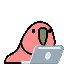 Parrot Laptop emoji