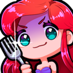 Arielfork emoji