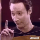 Data No No Finger emoji