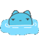 Water Cat emoji