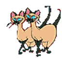 Siamese Cats emoji