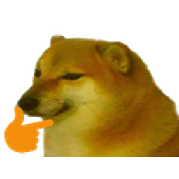 Cheems Thonk emoji