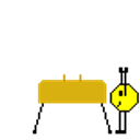 Vaulting emoji