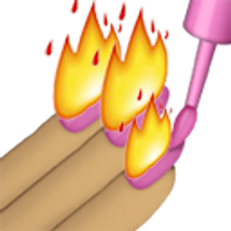 Nail Fire emoji