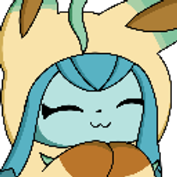 Glaceon Leafeon Hood emoji