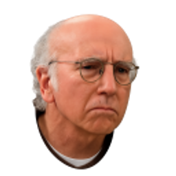 Larry David Stare Down emoji