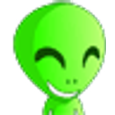 Alien Laughing emoji