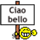Ciao Bello emoji