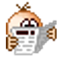 Reading Newspaper emoji