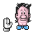 Butler Waving emoji