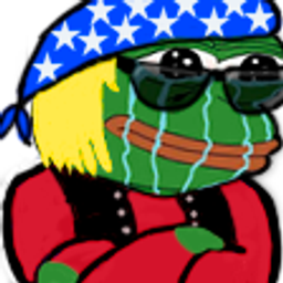 Pepe Star Spangled Cool emoji