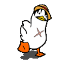 Luffy Duckie emoji