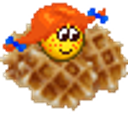 Waffle Girl emoji