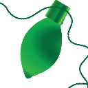 Holiday Lights Green2 emoji