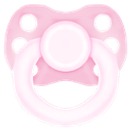 Pacifier Pink emoji