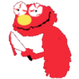 Elmo Evil emoji