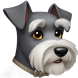 Schnauzer Dog emoji