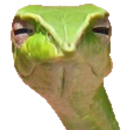 Judging Snake emoji