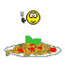 Eat Spaghetti emoji