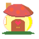 Yuridama Mushroomhome emoji