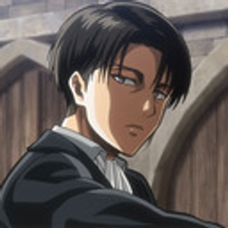 Levi Serious Gaze emoji