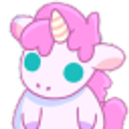 Pink Unicorn emoji