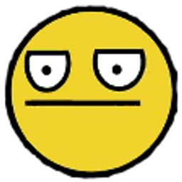 Unamused emoji