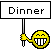 Dinner Sign emoji
