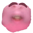 Pink Idiot Eyebrows emoji