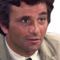 Columbo Stare emoji