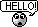Hello emoji