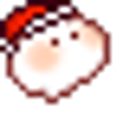 Bunny Santa emoji