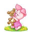 Piglet Stuffiehug emoji