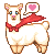 Llama Love emoji