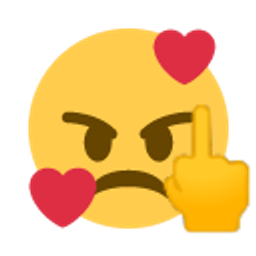 I Hate But Love You emoji