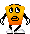 Orange Sponge emoji