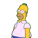 Homer Hide Transparant emoji