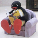 Pingu Reading emoji