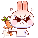 Angry Bunny emoji