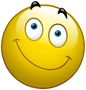 Blissful emoji
