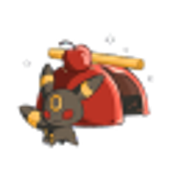 Umbreon Mochi emoji