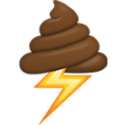 Shitstorm emoji