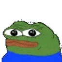 Peepoweirdleave emoji