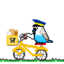 Mailman Bird emoji