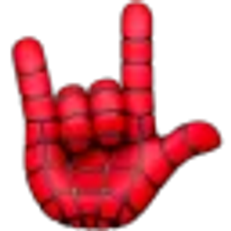 Spiderman Rock On emoji